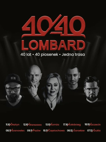 Dukla Wydarzenie Koncert Lombard "Trasa 40/40"