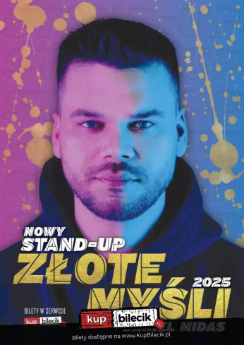 Krosno Wydarzenie Stand-up Nowy program ZŁOTE MYŚLI