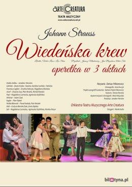 Krosno Wydarzenie Spektakl Operetka "Wiedeńska krew" - Arte Creatura Teatr Muzyczny